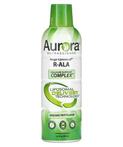 Aurora Nutrascience, Mega-Liposomal R-ALA, Organic Fruit, 16 fl oz (480 ml)