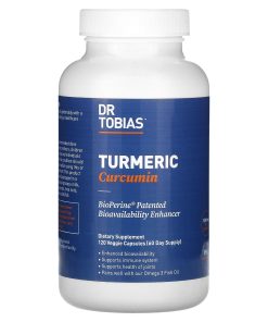 Dr. Tobias, Turmeric Curcumin, 120 Veggie Capsules