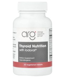 Allergy Research Group, Thyroid Nutrition with Iodoral®, 60 Vegetarian Tablets