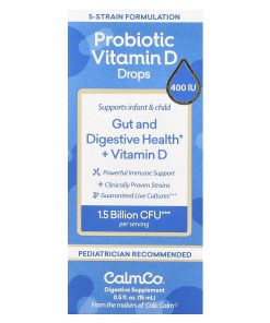 Colic Calm, Probiotic Vitamin D Drops, 0.5 fl oz (15 ml)