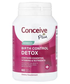Conceive Plus, Women's Birth Control Detox, 60 Vegan Capsules
