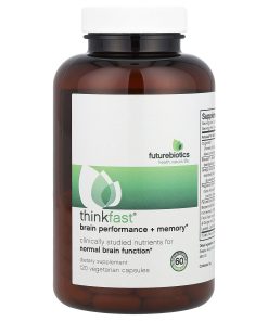 Futurebiotics, Thinkfast®, Brain Performance + Memory, 120 Vegetarian Capsules