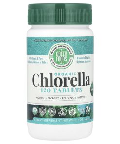 Green Foods, Organic Chlorella, 120 Tablets