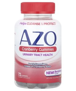 AZO, Cranberry® Gummies, Berrylicious, 72 Gummies (250 mg per Gummy)