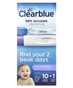 Clearblue, Easy Ovulation Kit, 10 Ovulation Tests + 1 Pregnancy Test