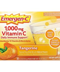 Emergen-C, Vitamin C, Tangerine, 1,000 mg, 30 Packets, 0.33 oz (9.4 g) Each