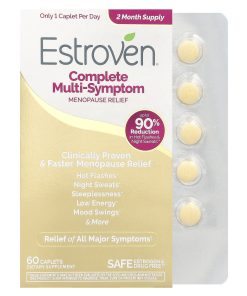 Estroven, Complete Multi-Symptom Menopause Relief, 60 Caplets