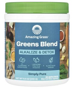 Amazing Grass, Green Blend, Alkalize & Detox, 8.5 oz (240 g)