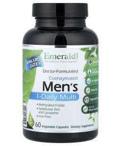 Emerald Laboratories, Coenzymated Men's 1-Daily Multi, 60 Vegetable Capsules