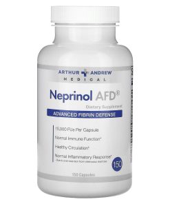 Arthur Andrew Medical, Neprinol AFD, Advanced Fibrin Defense, 15,000 FU, 150 Capsules