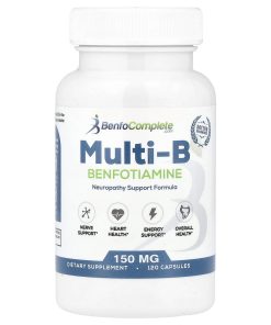 Benfotiamine Inc., Multi-B Benfotiamine Neuropathy Support Formula, 120 Capsules
