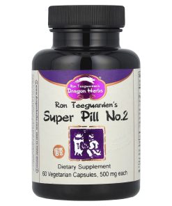 Dragon Herbs, Super Pill No. 2, 500 mg, 60 Vegetarian Capsules