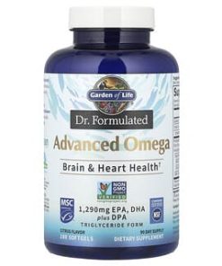 Garden of Life, Dr. Formulated, Advanced Omega, Citrus, 180 Softgels