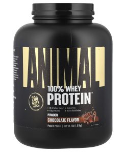 Animal, 100% Whey Protein™ Powder, Chocolate Fudge, 4 lb (1.81 kg)