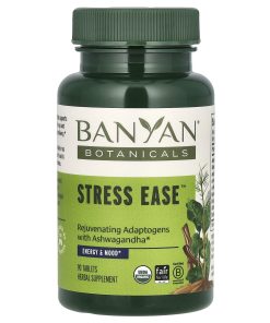 Banyan Botanicals, Stress Ease, 90 Tablets