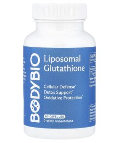 BodyBio, Liposomal Glutathione, 60 Capsules (250 mg per Capsule)