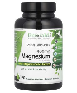 Emerald Laboratories, Magnesium, 120 Vegetable Capsules (100 mg per Capsule)