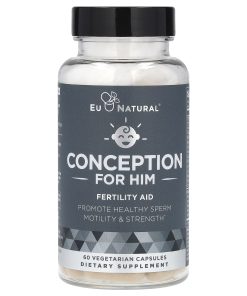 Eu Natural, Conception for Him, Fertility Aid, 60 Vegetarian Capsules