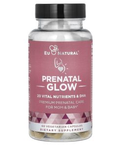 Eu Natural, Prenatal Glow, 60 Vegetarian Capsules