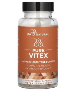 Eu Natural, Pure Vitex, 60 Vegetarian Capsules (400 mg per Capsule)
