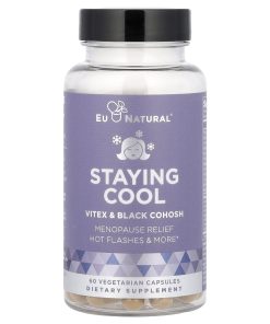 Eu Natural, Staying Cool, Vitex & Black Cohosh, 60 Vegetarian Capsules