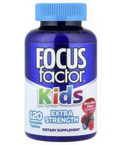 Focus Factor, Kids, Berry Blast, 120 Chewable Tablets