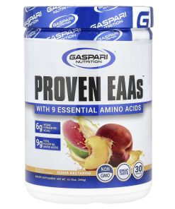 Gaspari Nutrition, Proven EAAs™ with 9 Essential Amino Acids, Guava Nectarine, 13.75 oz (390 g)
