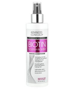 Advanced Clinicals, Biotin, Leave-In Conditioner , 8 fl oz (237 ml)