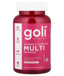 Goli Nutrition, Women's Complete Multi Gummies, 60 Gummies