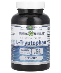 Amazing Nutrition, L-Tryptophan, 1,000 mg, 120 Tablets
