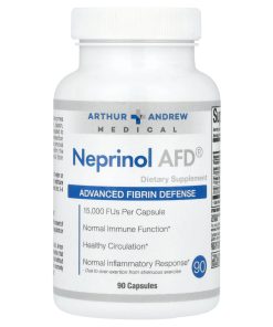 Arthur Andrew Medical, Neprinol AFD®, Advanced Fibrin Defense, 90 Capsules