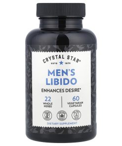 Crystal Star, Men's Libido, 60 Vegetarian Capsules