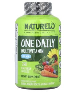 NATURELO, One Daily Multivitamin For Men, 240 Vegetarian Capsules