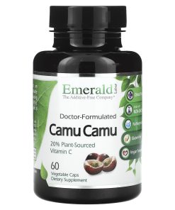 Emerald Laboratories, Camu Camu, 60 Vegetable Caps (500 mg per Capsule)