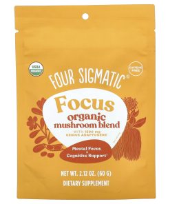 Four Sigmatic, Focus, Organic Mushroom Blend, Caffeine Free, 2.12 oz (60 g)