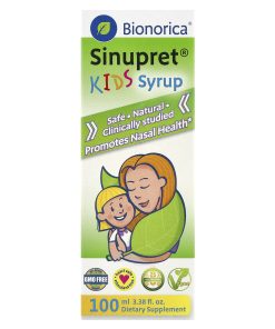 Bionorica, Sinupret® Kids Syrup, 3.38 fl oz (100 ml)