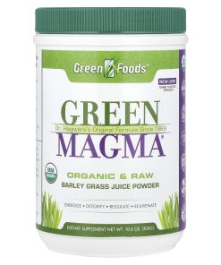 Green Foods, Green Magma®, Barley Grass Juice Powder, 10.6 oz (300 g)