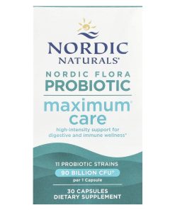 Nordic Naturals, Nordic Flora Probiotic, Maximum Care, 90 Billion CFU, 30 Capsules