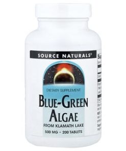 Source Naturals, Blue-Green Algae, 500 mg, 200 Tablets