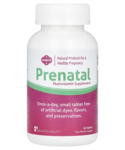 Fairhaven Health, Peapod, Prenatal Multivitamin Supplement, 60 Tablets
