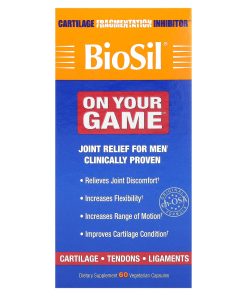 Biosil, On Your Game, 60 Vegetarian Capsules