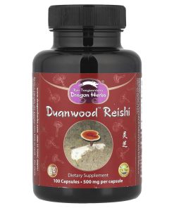 Dragon Herbs, Duanwood™ Reishi, 500 mg, 100 Capsules