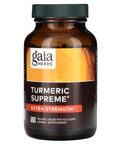 Gaia Herbs, Turmeric Supreme, 120 Vegan Liquid Phyto-Caps