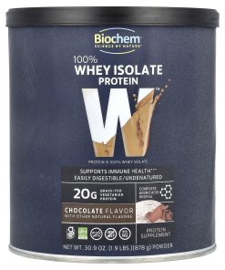 Biochem, 100% Whey Isolate Protein, Chocolate, 1.9 lbs (878 g)