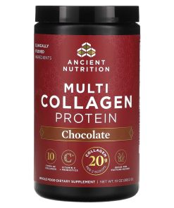Ancient Nutrition, Multi Collagen Protein, Chocolate, 10 oz (283.2 g)