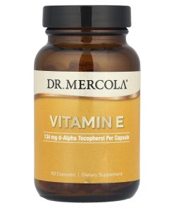 Dr. Mercola, Vitamin E, 90 Capsules