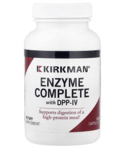 Kirkman Labs, Enzyme Complete With DPP-IV, 120 Capsules