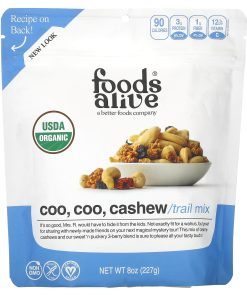 Foods Alive, Organic Trail Mix, Coo, Coo, Cashew, 8 oz (227 g)