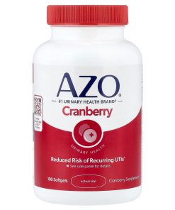 AZO, Cranberry, Urinary Health, 100 Softgels