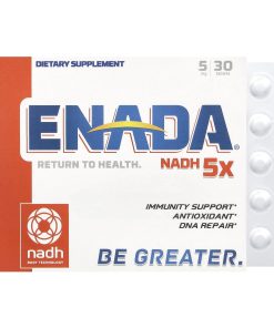 ENADA, NADH 5x, 5 mg, 30 Tablets